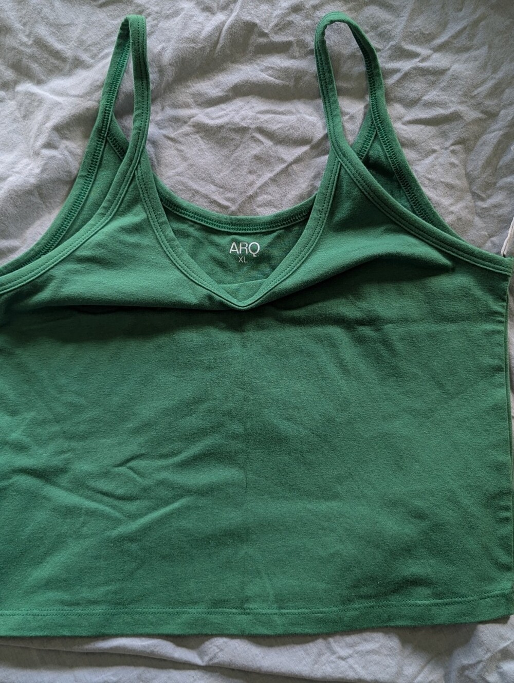ARQ Crop Tank XL Kelly Green